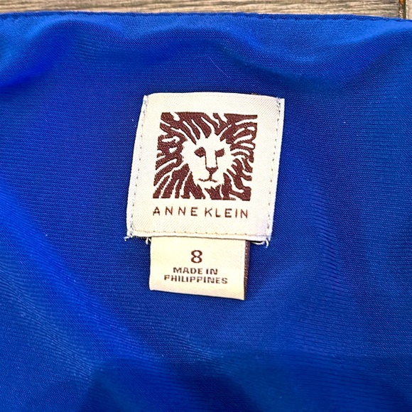Anne Klein Dress - Size 8 - Royal Blue - Like New - No flaws - Picture 7 of 7